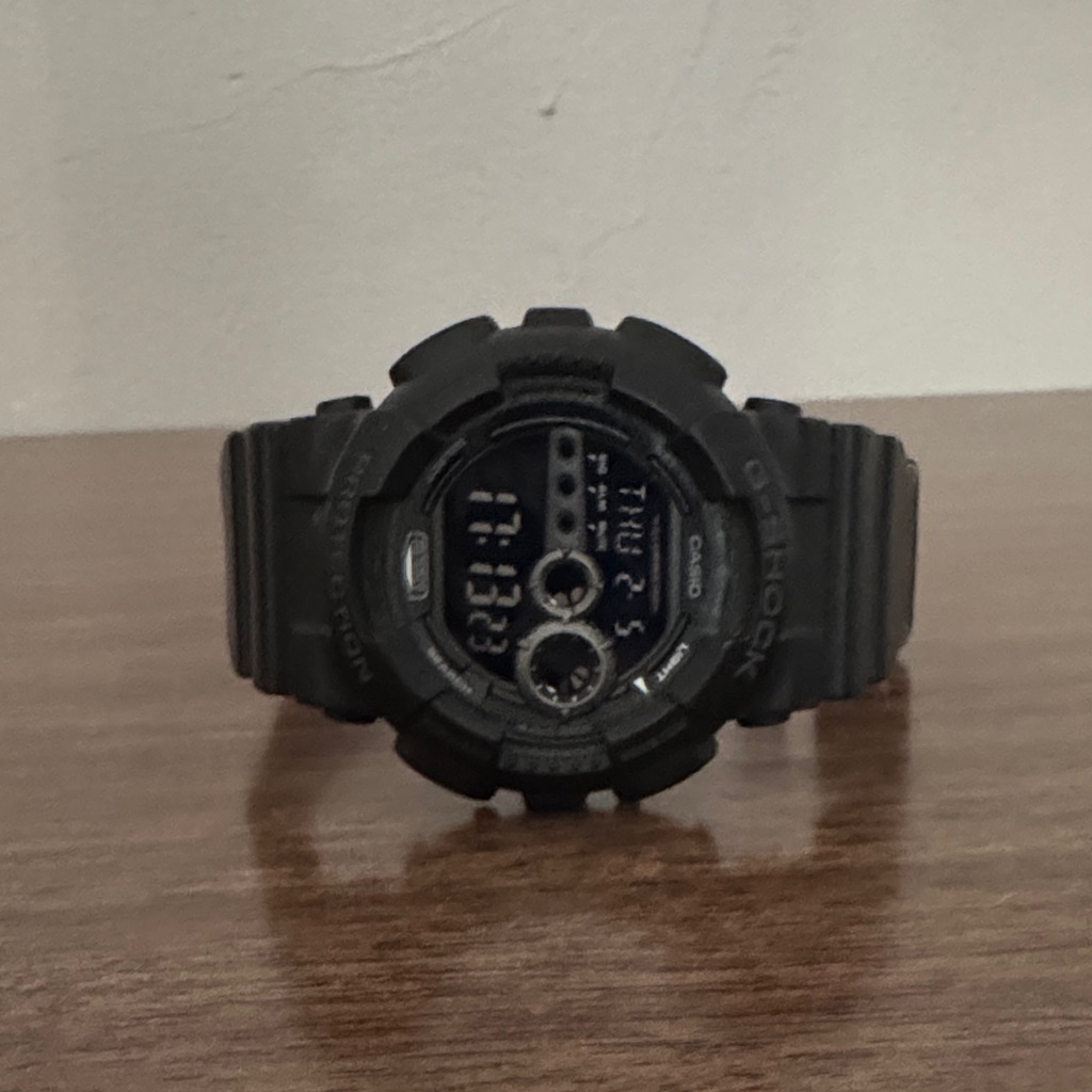 Casio GShock Black AnalogDigital Watch Casio GShock Black AnalogDigital Watch